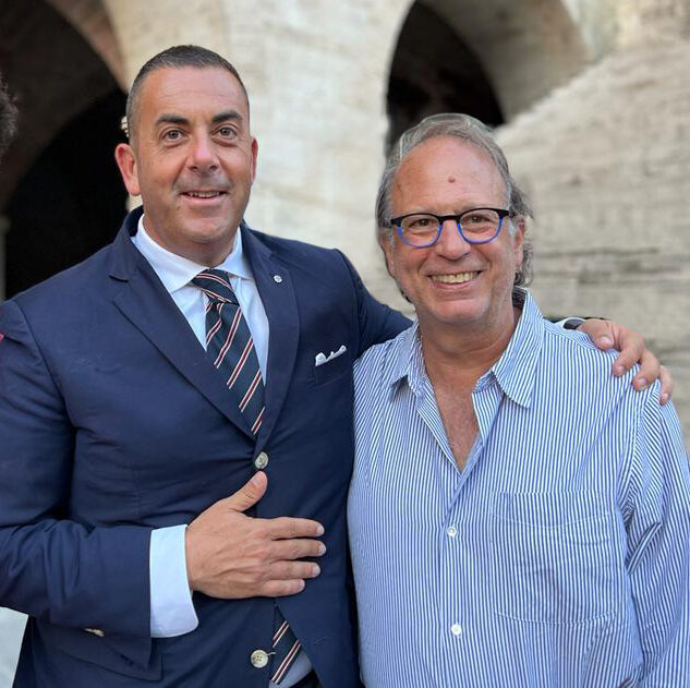 Senior Advisor to the Todi Circle, Richard Grosbard and Antonino Ruggiano, Major of Todi