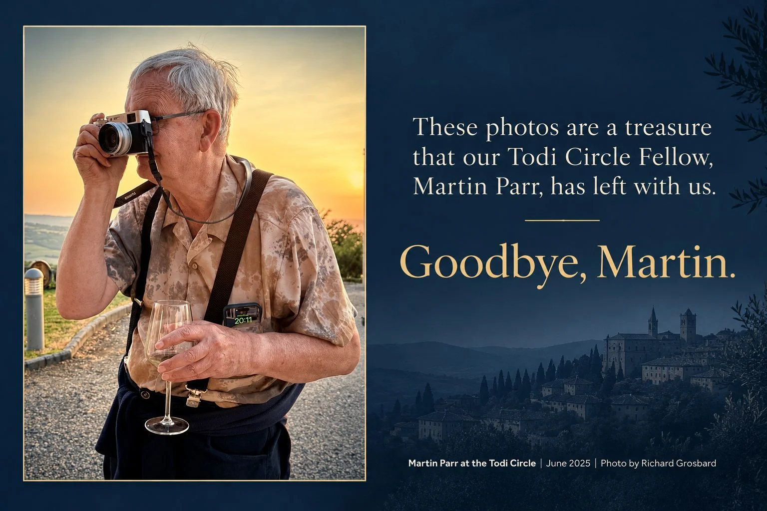 Martin Parr - Todi Circle tribute