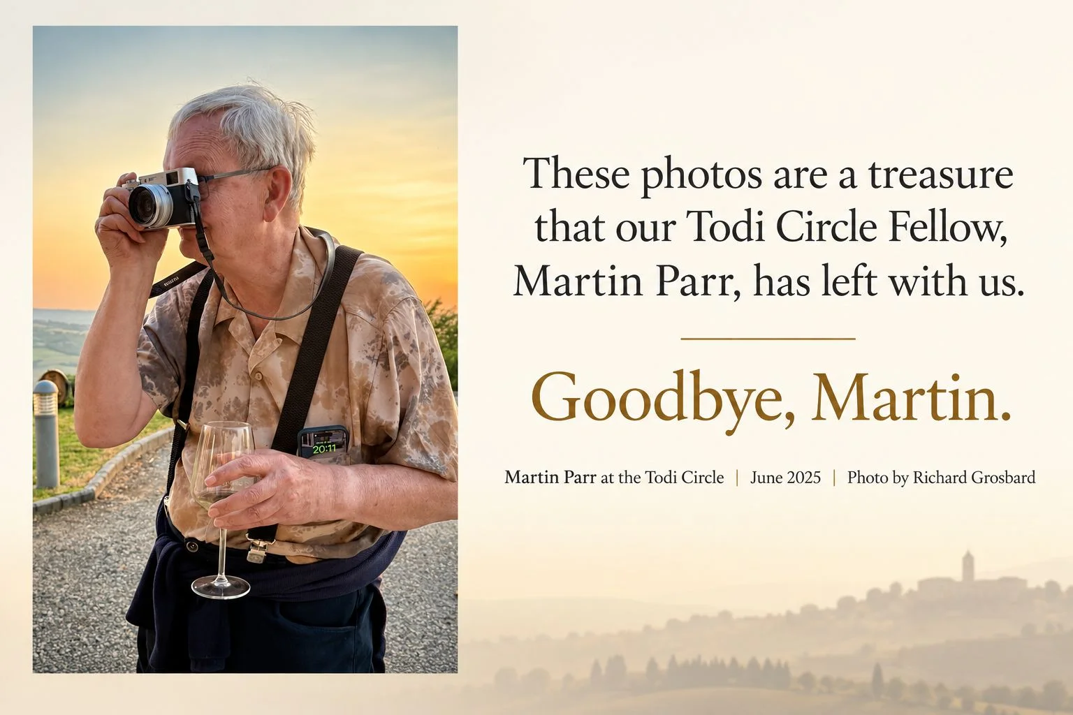 Martin Parr - Todi Circle tribute